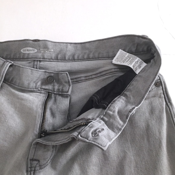 Old Navy Relaxed Slim Fit Built In Flex Jeans 34 - Picture 4 of 8
